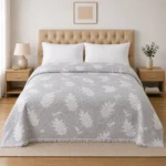 Leaf Quilted Bedspread - Image 2