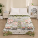 Cotton Printed Summer Quilt - Image 2