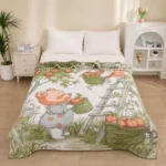 Cotton Printed Summer Quilt - Image 3