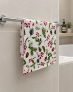 Printed Cotton Hand Towel - Image 3