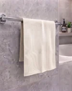 Jacquard Solid Semi Bath Towel