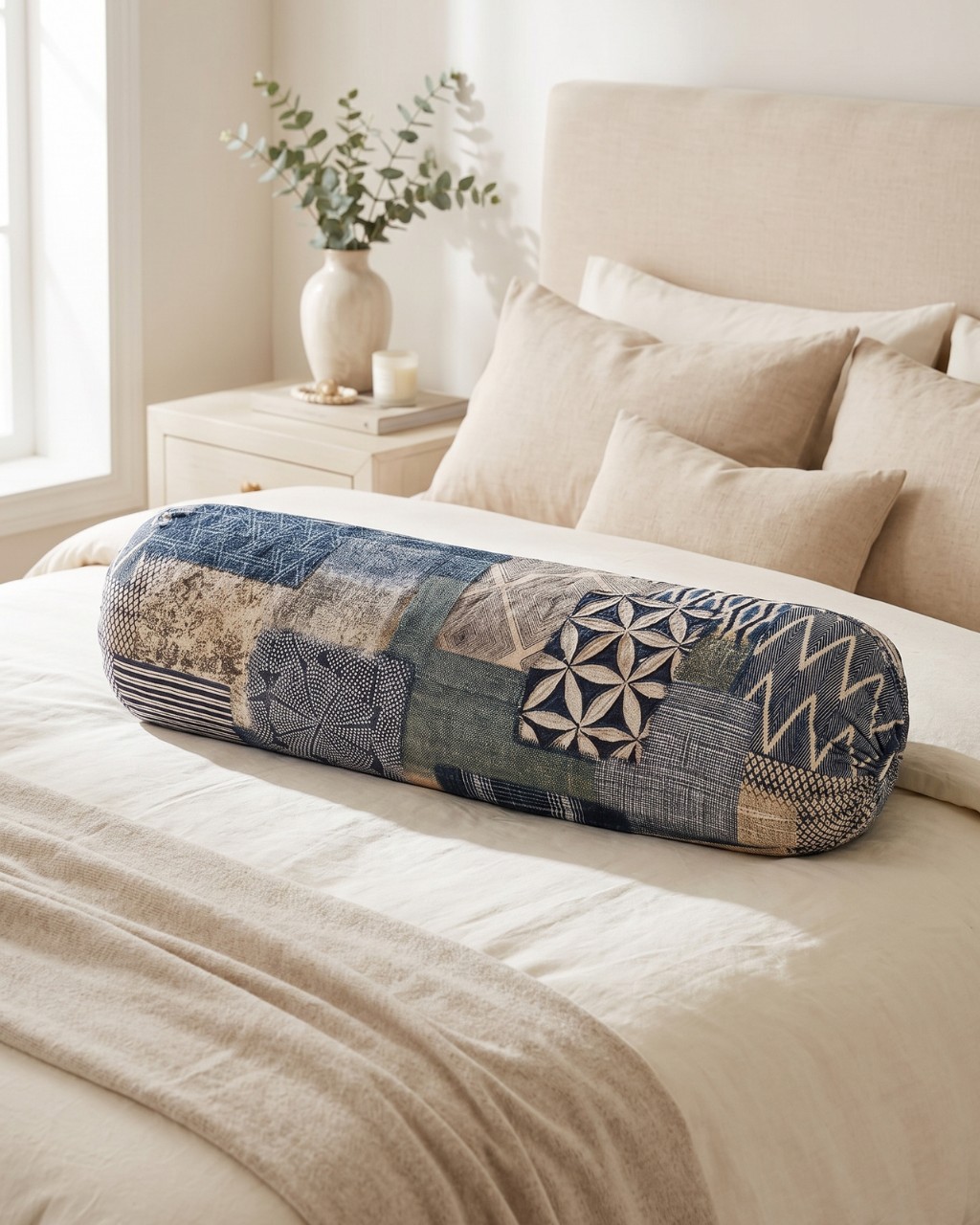 5 Bolster Pillow Cover - Image 1